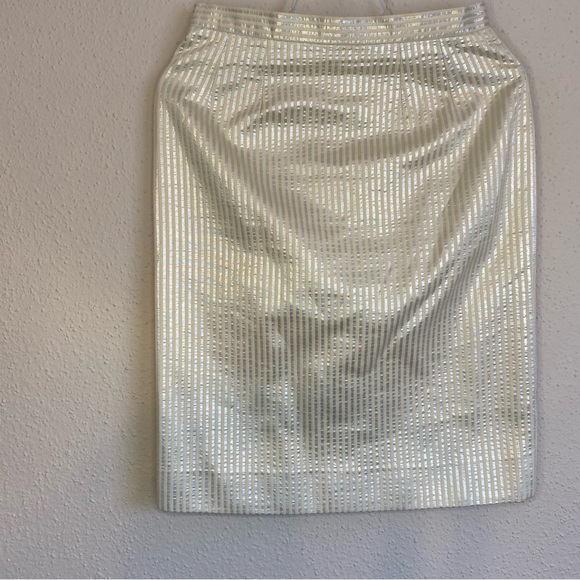 Givenchy Boutiques Vintage 1990's Silk Skirt - Picture 1 of 7